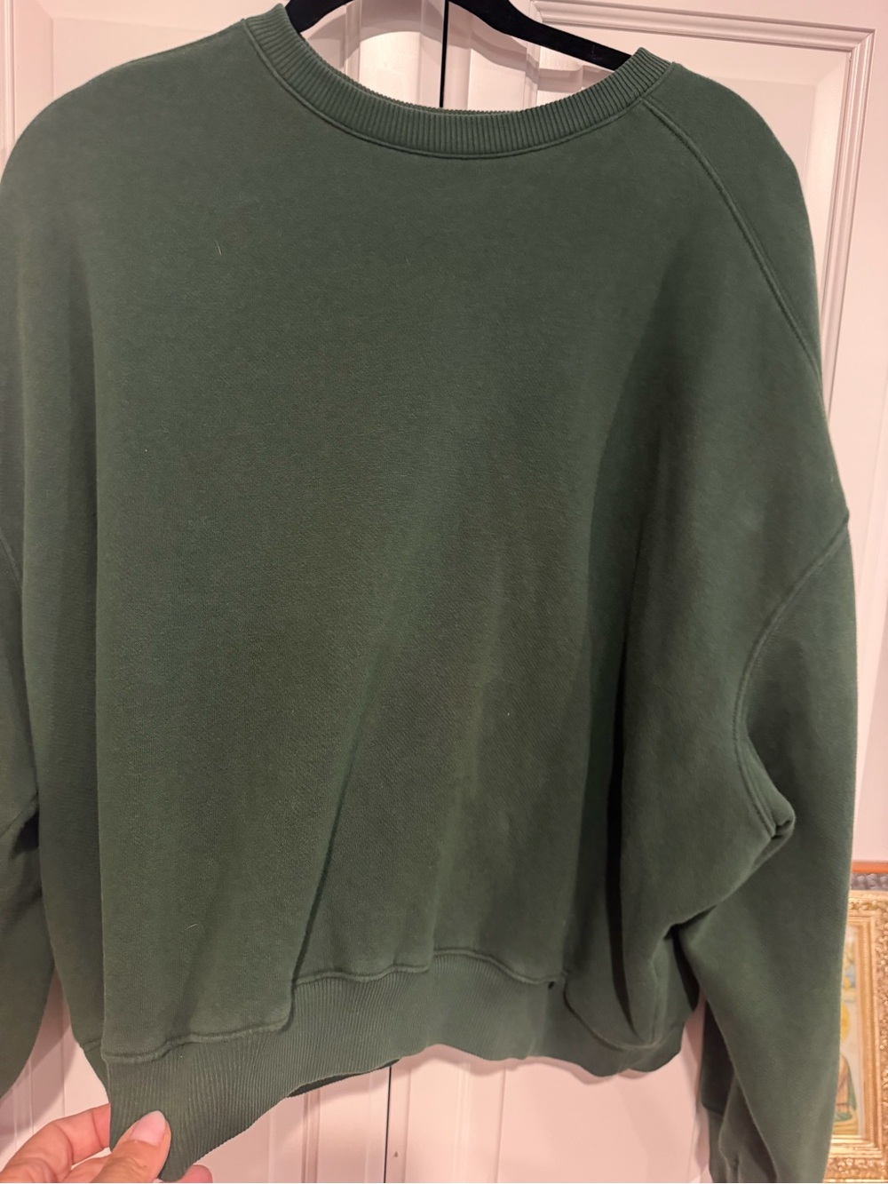 Nuuds Vintage Fleece Crewneck - Evergreen
